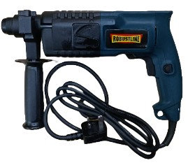 Robustline Robustline 2 Function Rotary Hammer 2001SRE Power Tools Premium Hardware for Door Cabinet Window Furniture and Interior Use